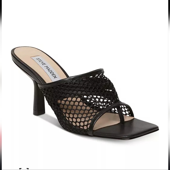 Steve Madden Women's View Mesh Slide Sandals Sz 9.5 In Box - Picture 1 of 12